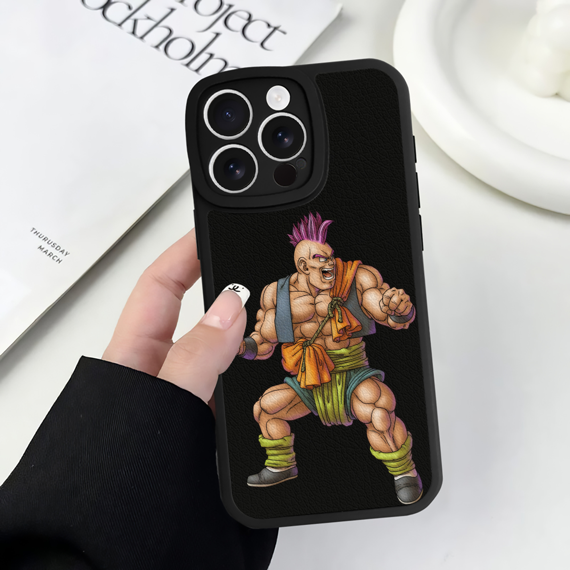 （画像用） ドラゴンクエスト Doragon Kuesuto Dragon Quest 【iPhone 16シリーズ対応】シリコンスマホケース（レザー調） 材質：シリコン
